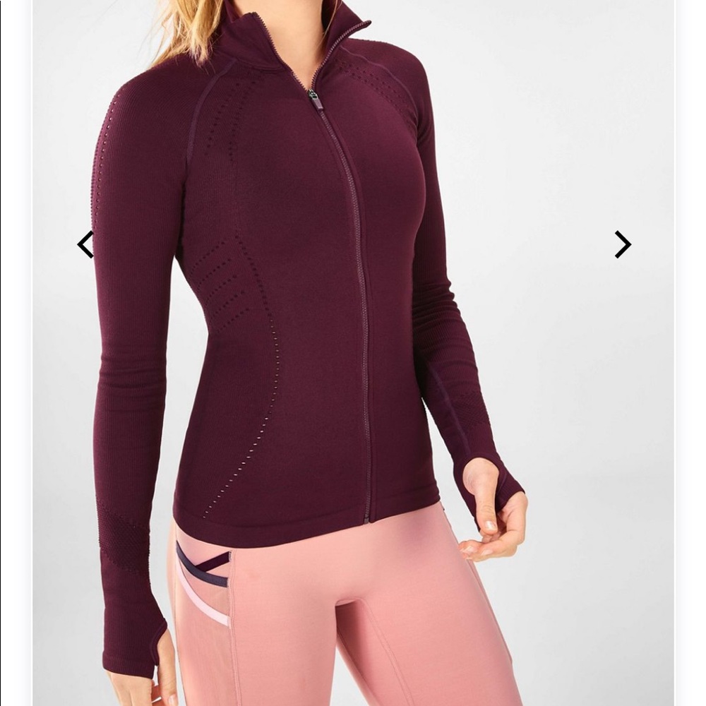 Delta Seamless L/S Zip Up